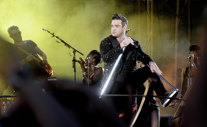 Robbie Williams rockt das ausverkaufte Ernst-Happel-Stadion