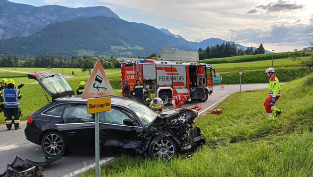 Drei Feuerwehren, Polizei, das Rote Kreuz und die Crew des C14 waren im Einsatz.
