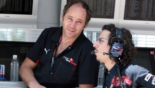 Gerhard Berger arbeitete mit Laurent Mekies bei Toro Rosso zusammen.
