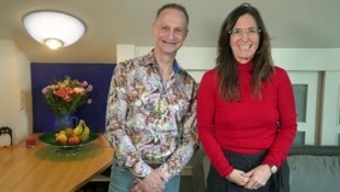 Sendungs-Präsentatorin Nina Horowitz stellt uns hier den 54-jährigen Salzburger Roberto vor.