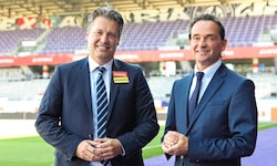 Präsident Kurt Gollowitzer (re.) und Finanzvorstand Harald Zagiczek arbeiten unter Hochdruck.