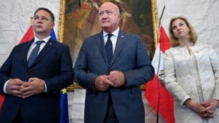 Das Bild der Dreierkoalition bekommt erste Risse ...