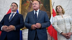 Das Bild der Dreierkoalition bekommt erste Risse ...