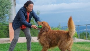 Irmgard Pavlik nimmt Hunde maximal drei Wochen auf