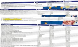 Die „Krone“ bringt die komplette Förder-Liste von 37.000 NGOs, die Geld weltweit bekommen.