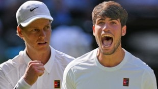 Jannik Sinner und Carlos Alcaraz