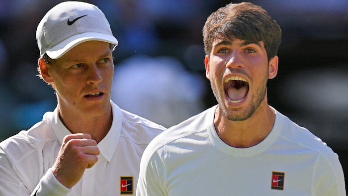 Jannik Sinner und Carlos Alcaraz