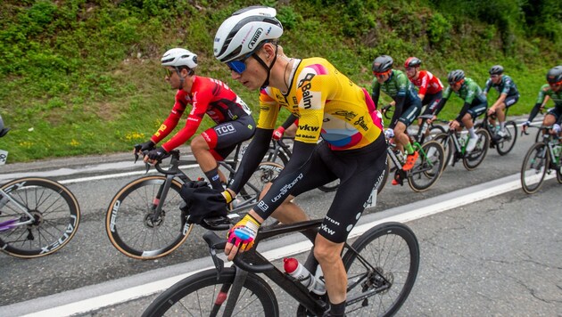 Jannis Peter fuhr auf der Königsetappe auf den achten Platz.