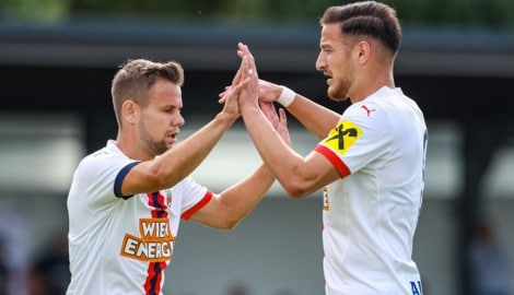 Louis Schaub und Ercan Kara