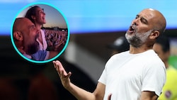 Pep Guardiola war mit seiner Tochter beim Comeback-Konzert.