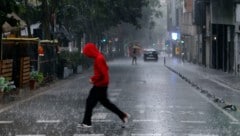 In Teilen Spaniens haben am Samstag heftige Unwetter getobt.