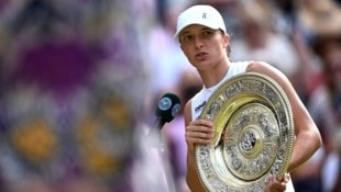 Iga Swiatek gewann am Samstag ihren ersten Wimbledon-Titel.