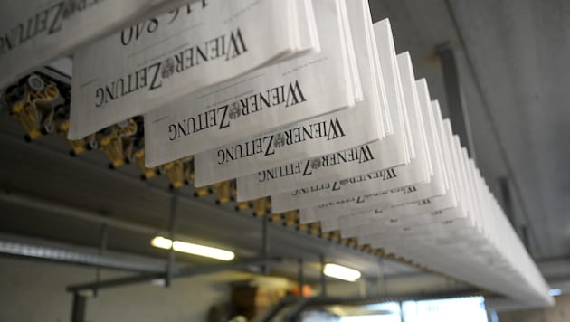 Letzter Druck der Wiener Zeitung: Am 30. Juni 2023 erschien die letzte Ausgabe der ältesten ...
