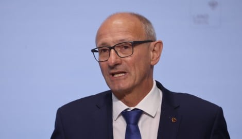 Anton Mattle machte in der Pressestunde gegen die Kassenreform mobil – und entschuldigte sich ...