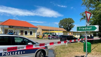 Zu den tödlichen Schüssen war es gegenüber eines Friedhofs in Traiskirchen gekommen. 