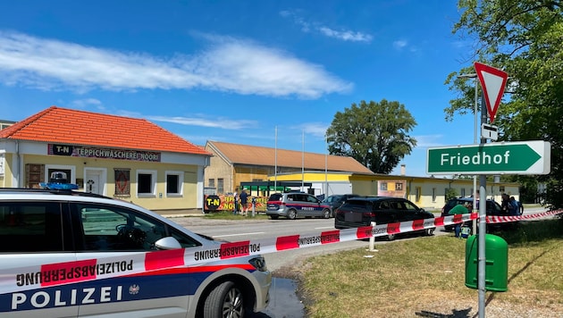 Der Tatort in Traiskirchen (NÖ)