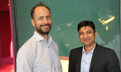 Nate Wyne (links) und Gaurav Gandhi (rechts) haben weltumspannende Karrieren – und sich 2023 ...