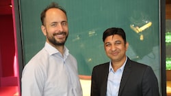 Nate Wyne (links) und Gaurav Gandhi (rechts) haben weltumspannende Karrieren – und sich 2023 ...