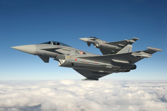 Überschalltraining für Eurofighter