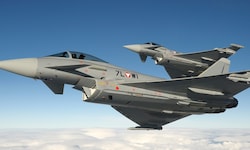 Die Eurofighter sind Tag und Nacht im Einsatz.