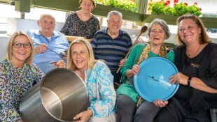 Die Betreiberfamilie und ehemalige Mitarbeiter trafen sich.