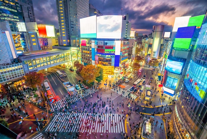 Shibuya in Tokio