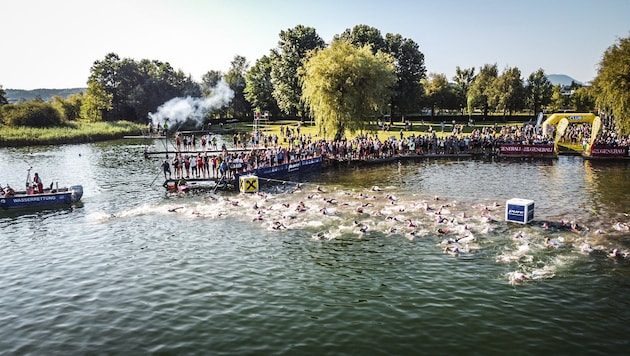Rund 500 Meter vom Start entfernt kam es zu dem Vorfall ...