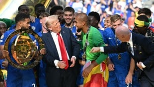 US-Präsident Donald Trump dachte nicht daran, sich von der großen Bühne zu verabschieden.