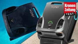 Der Scuba X1 Pro Max in seinem natürlichen Habitat – und beim anschließenden Aufladen der ...