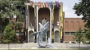 Die Installation symbolisiert bedrohte Tierarten und ist Teil von Allegruccis Projekt „Die ...