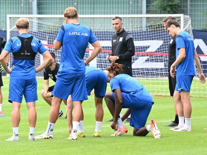Neo-Trainer Mitja Mörec.