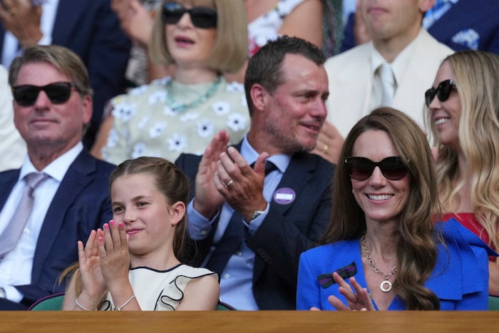 Prinzessin Charlotte begeisterte die Royal-Fans in Wimbledon – und stahl fast ihrer Mama Kate ...
