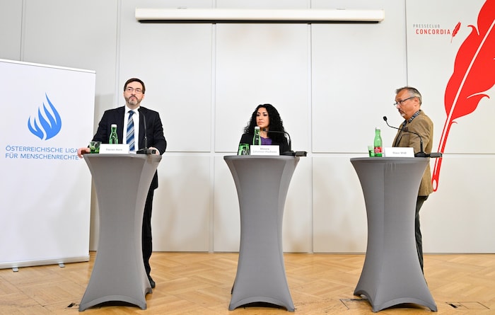 Das Thema der Pressekonferenz war „Österreichische Zivilgesellschaft bringt ...