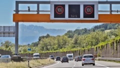 Auf dem Großteil des Tiroler Autobahnnetzes herrscht der „IG-L“-Hunderter.
