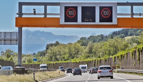 Auf dem Großteil des Tiroler Autobahnnetzes herrscht der „IG-L“-Hunderter.