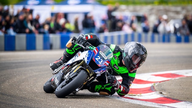 Immer die nächste Kurve im Visier: Paul Linsbichler zeigt regelmäßig sein Können auf dem ...