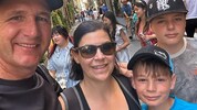 Das Bild entstand am Vortag, als der Roadtrip durch Italien noch unbeschwert war