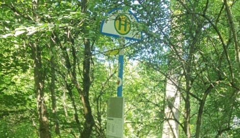 Die Linie 2A verkehrt hier sicher nicht. 