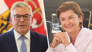 Ein Herz und eine Seele? Landesrat Josef Schwaiger (ÖVP) bekommt viel Rückhalt von Landes-Vize ...