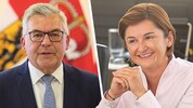 Ein Herz und eine Seele? Landesrat Josef Schwaiger (ÖVP) bekommt viel Rückhalt von Landes-Vize ...