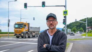 Die Ampel regt Pendler und Unternehmer wie Wolfgang Ehm auf.