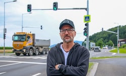 Die Ampel regt Pendler und Unternehmer wie Wolfgang Ehm auf.