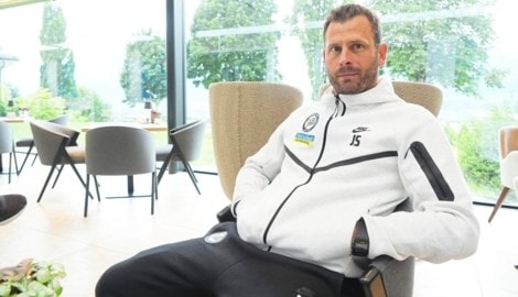 Sturm-Trainer Jürgen Säumel nahm sich Zeit für ein Interview mit der „Krone“.