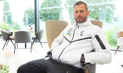 Sturm-Trainer Jürgen Säumel nahm sich Zeit für ein Interview mit der „Krone“.
