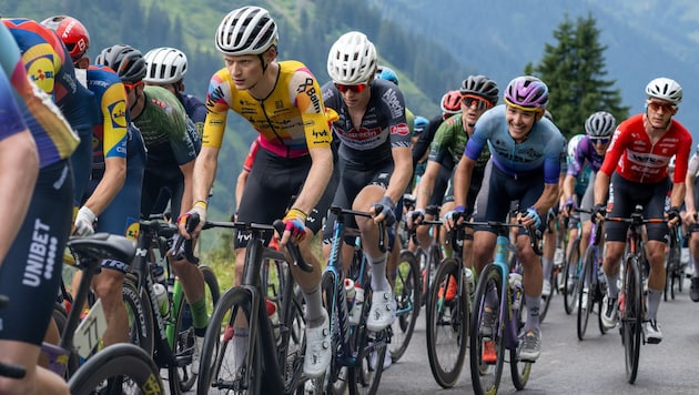 Das Peoloton rollt 2026 zum 75. Mal im Rahmen der Tour of Austria durch die Alpenrepublik.