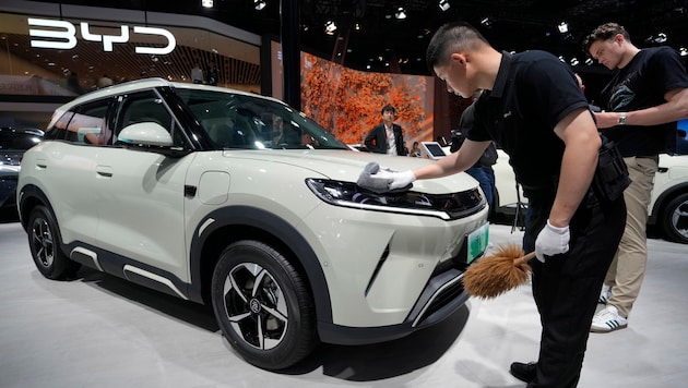Der Aktienkurs von BYD ist seit 23. Mai um mehr als 24 Prozent gefallen – ein Grund dafür sind ...