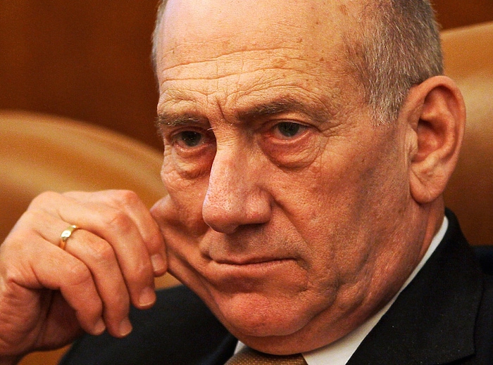 Ehud Olmert auf einem Archivbild aus dem Jahr 2008