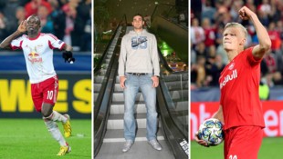 Top, Flop, Top: Sadio Mane, Joaquin Boghossian und Erling Haaland. 
