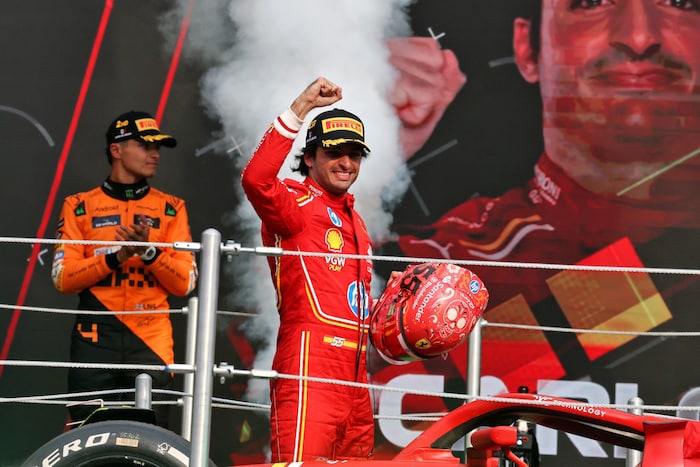 Letzter Grand-Prix Sieger für Ferrari war Carlos Sainz beim Großen Preis von Mexico 2024.