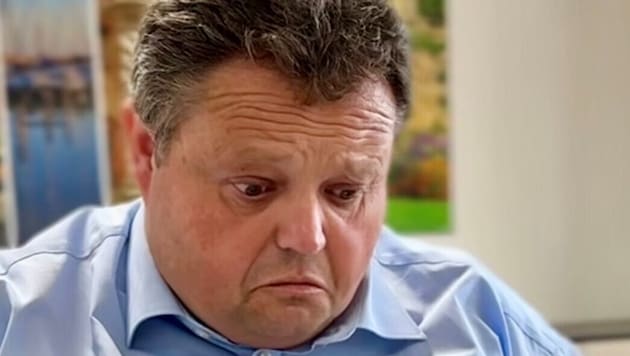 Strobl in seinem Video-Posting: „Heute gibt es leider nix!“